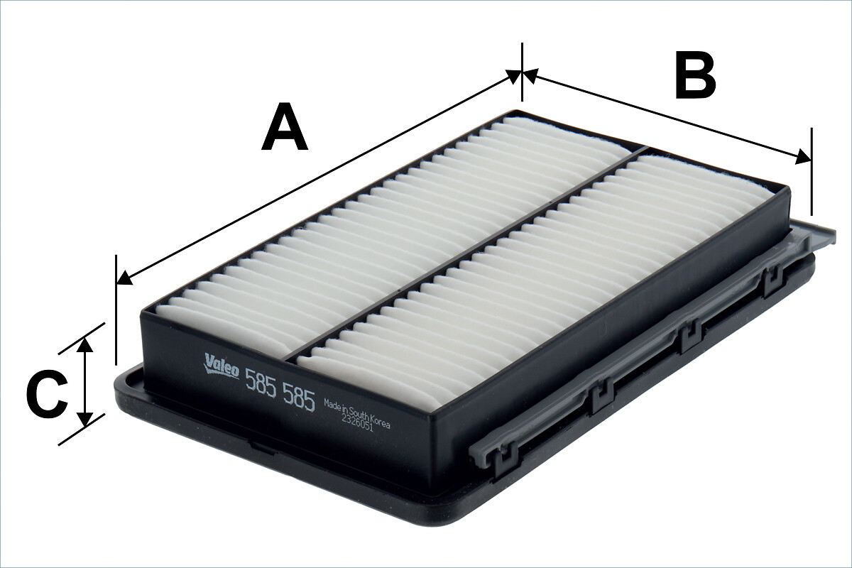 Filtro aria - 585585 VALEO